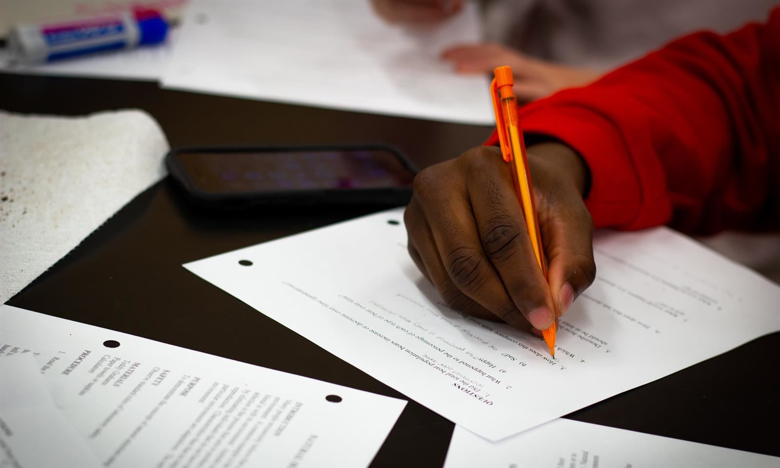 Hand writing 